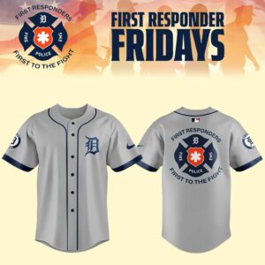 Limited Edition Tigers First Responders Jersey-ND02072539