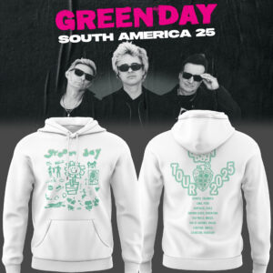 Limited Edition Green Tour 2025 Hoodie-PU25082512