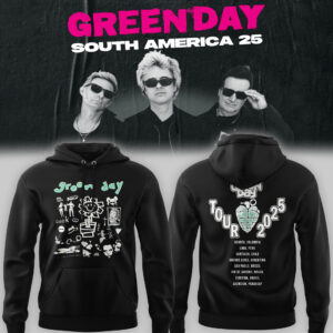 Limited Edition Green Tour 2025 Hoodie-PU25082514