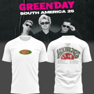 Limited Edition Green Tour 2025 Tshirt-PU25082502