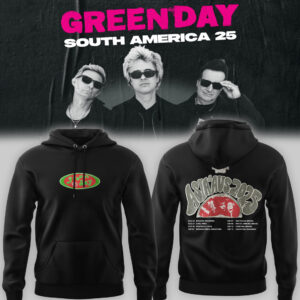 Limited Edition Green Tour 2025 Hoodie-PU25082503