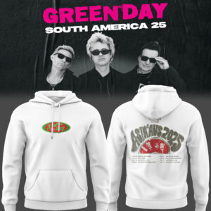 Limited Edition Green Tour 2025 Hoodie-PU25082504