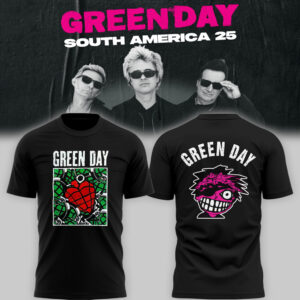 Limited Edition Green Tour 2025 Tshirt-PU25082507