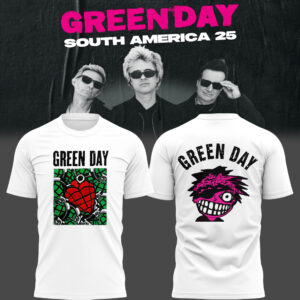 Limited Edition Green Tour 2025 Tshirt-PU25082510