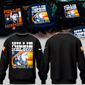 Limited Edition Astros x Willie Sweatshirt-PU25082616