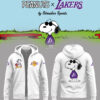 Limited Edition Lakers x Snoopy Zip Hoodie-PA082825004