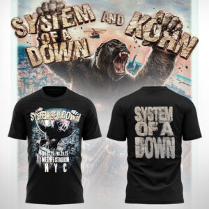 Limited Edition SOAD Tour 2025 Tshirt-LL250828020