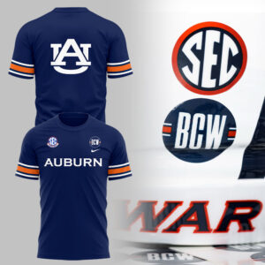 Limited Edition Auburn x BCW TShirt-LL250829006
