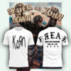 Limited Edition KORN x SOAD Tour 2025 Tshirt-LL250831030