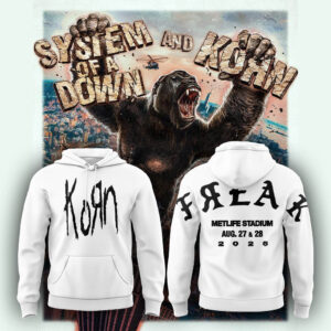 Limited Edition KORN x SOAD Tour 2025 Hoodie-LL250831033