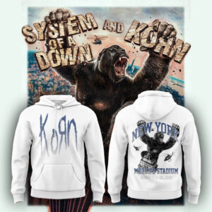 Limited Edition KORN x SOAD Tour 2025 Hoodie-LL250831034