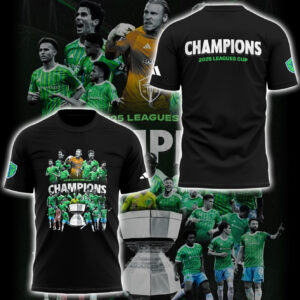 Limited Edition Sounders Champions Tshirt-PA090325003
