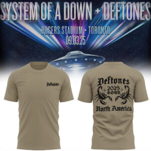 Limited Edition DT x SOAD Tour 2025 Tshirt-PA090425003