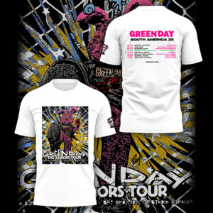 Limited Edition Green Tour 2025 Tshirt-PA090425014