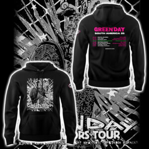 Limited Edition Green Tour 2025 Hoodie-PA090425017