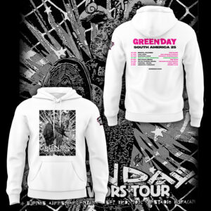 Limited Edition Green Tour 2025 Hoodie-PA090425019