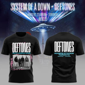 Limited Edition DT x SOAD Tour 2025 Tshirt-LL2509071004