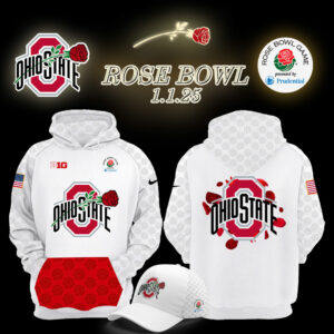 Ohio State x Rose Bowl Game Raglan Hoodie-PU010225515