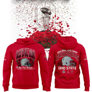 Limited Edition Ohio State Champions Rose Bowl Game Hoodie-PU010225508