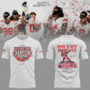 Ohio State Football  Limited 2024 Rose Bowl Champions Grey TShirt-PU03012508