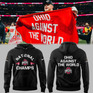 Ohio State Football Limited "Ohio Against The World" Black Hoodie-PU012125023