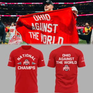 Ohio State Football Limited "Ohio Against The World" Red T-Shirt-PU012125022