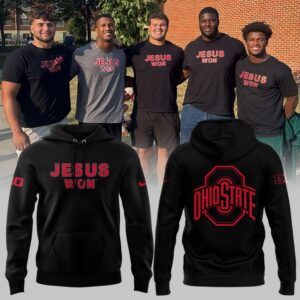 Limited Edition JESUS WON Black Hoodie-ND090925111