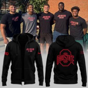 Limited Edition JESUS WON Black Zip Hoodie-ND090925123