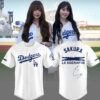 Limited Edition Dodgers x Sakura Jersey-LL2509101006