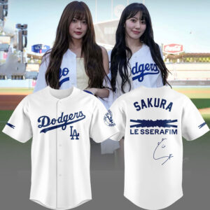 Limited Edition Dodgers x Sakura Jersey-LL2509101006