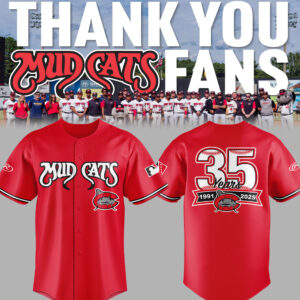 Limited Edition Mudcats Jersey-PU25091114