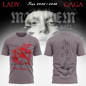 Limited Edition GAGA The Mayhem Ball Tour 2025 Tshirt-LL2509121033