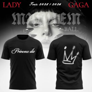 Limited Edition GAGA The Mayhem Ball Tour 2025 Tshirt-LL2509121034