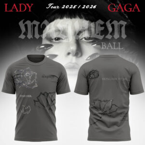 Limited Edition GAGA The Mayhem Ball Tour 2025 Tshirt-LL2509121035