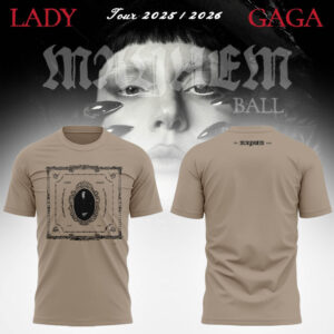 Limited Edition GAGA The Mayhem Ball Tour 2025 Tshirt-LL2509121038