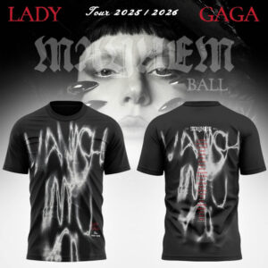 Limited Edition GAGA The Mayhem Ball Tour 2025 Tshirt-LL2509121039