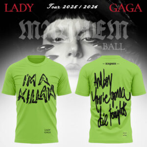 Limited Edition GAGA The Mayhem Ball Tour 2025 Tshirt-LL2509121041