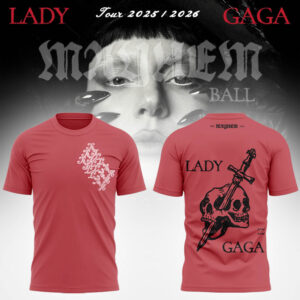 Limited Edition GAGA The Mayhem Ball Tour 2025 Tshirt-LL2509121042