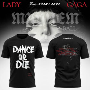 Limited Edition GAGA The Mayhem Ball Tour 2025 Tshirt-LL2509121044
