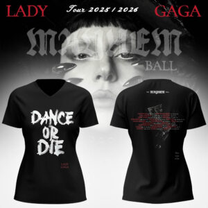 Limited Edition GAGA The Mayhem Ball Tour 2025 Tshirt-LL2509121045