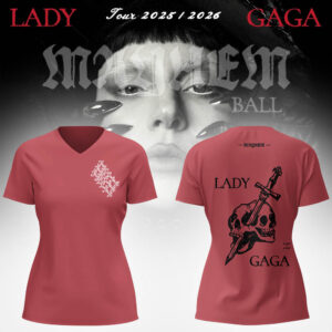 Limited Edition GAGA The Mayhem Ball Tour 2025 Tshirt-LL2509121047