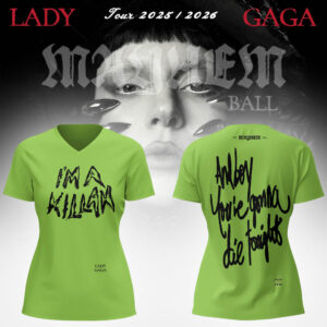 Limited Edition GAGA The Mayhem Ball Tour 2025 Tshirt-LL2509121048