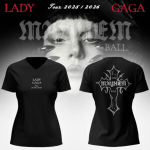 Limited Edition GAGA The Mayhem Ball Tour 2025 Tshirt-LL2509121049
