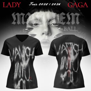 Limited Edition GAGA The Mayhem Ball Tour 2025 Tshirt-LL2509121050