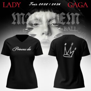 Limited Edition GAGA The Mayhem Ball Tour 2025 Tshirt-LL2509121055
