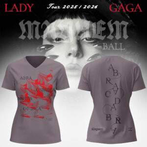 Limited Edition GAGA The Mayhem Ball Tour 2025 Tshirt-LL2509121056