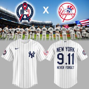 Limited Edition Yankees Never Forget Jersey-PA091325004
