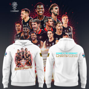Limited Edition FIBA EuroBasket 2025 Champions Hoodie-LL2509151004