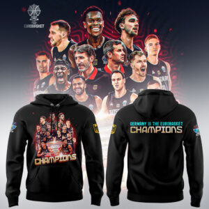 Limited Edition FIBA EuroBasket 2025 Champions Hoodie-LL2509151005