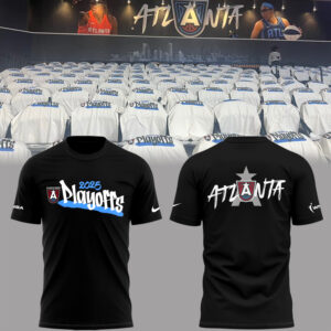 Limited Edition Atlanta Playoff Basketball Tshirt-PA091525020